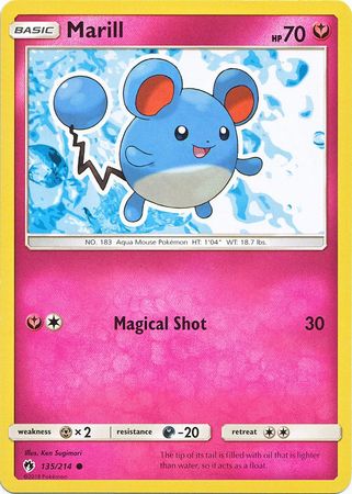 Marill 135/214-Kantocards