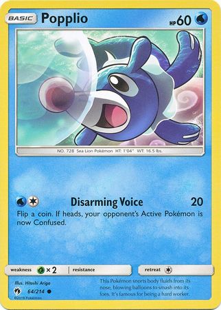 Popplio 64/214-Kantocards