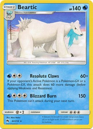 Beartic 62/214-Kantocards