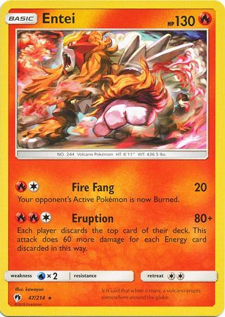 Entei 47/214-Kantocards