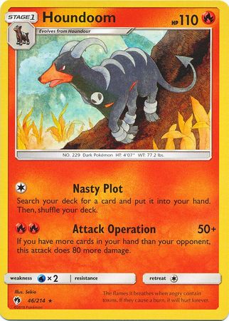 Houndoom 46/214-Kantocards