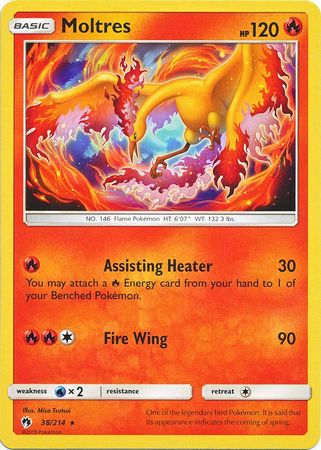 Moltres 38/214-Kantocards