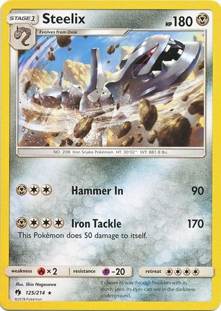 Steelix 125/214-Kantocards