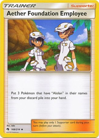 Aether Foundation Employee 168/214-Kantocards