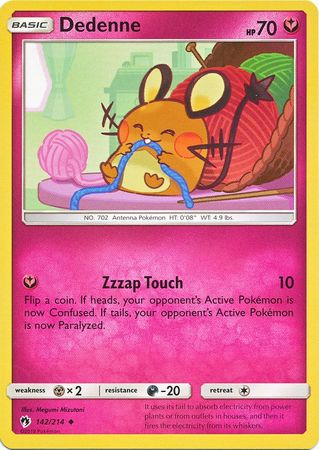 Dedenne 142/214-Kantocards