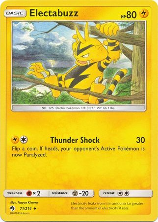 Electabuzz 71/214-Kantocards