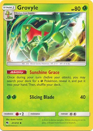Grovyle 21/214-Kantocards