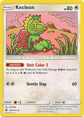 Kecleon 162/214-Kantocards