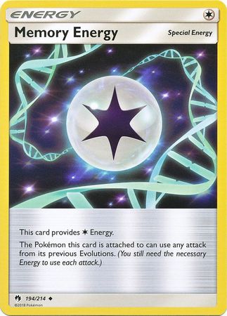 Memory Energy 194/214-Kantocards