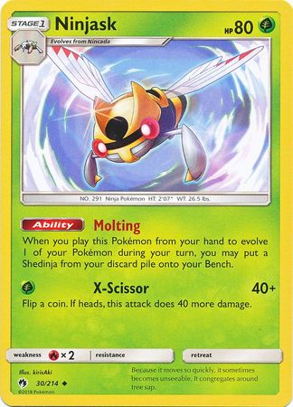 Ninjask 30/214-Kantocards
