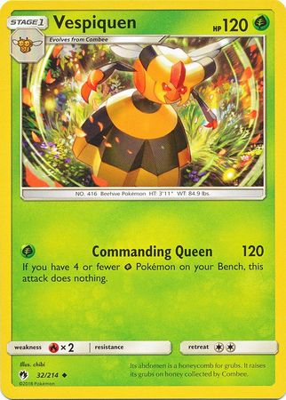 Vespiquen 32/214-Kantocards