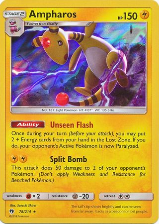 Ampharos 78/214-Kantocards