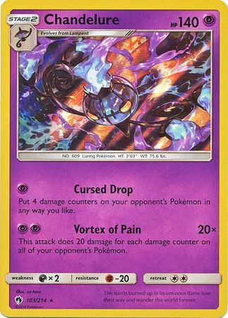 Chandelure 103/214-Kantocards