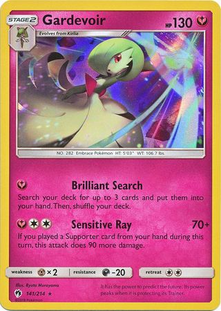 Gardevoir 141/214-Kantocards