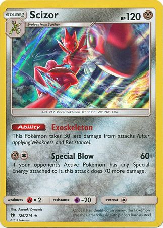 Scizor 126/214-Kantocards