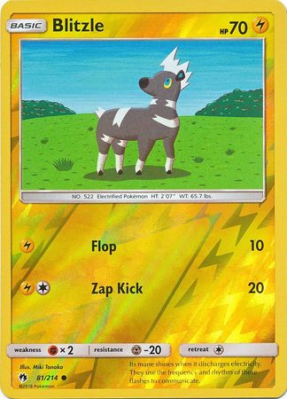 Blitzle 81/214 - Reverse Holo-Kantocards