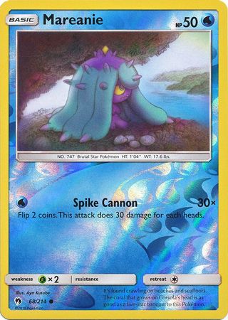 Mareanie 68/214 - Reverse Holo-Kantocards