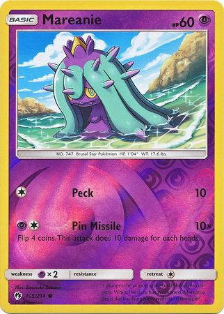 Mareanie 105/214 - Reverse Holo-Kantocards