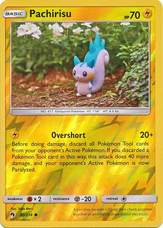 Pachirisu 80/214 - Reverse Holo-Kantocards