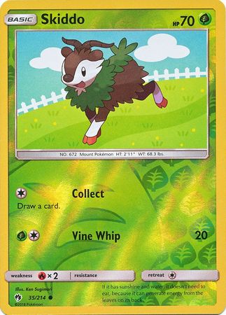 Skiddo 35/214 - Reverse Holo-Kantocards