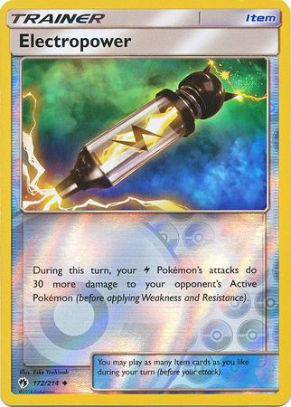 Electropower 172/214 - Reverse Holo-Kantocards
