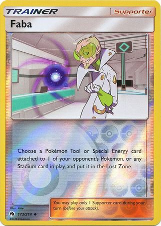Faba 173/214 - Reverse Holo-Kantocards