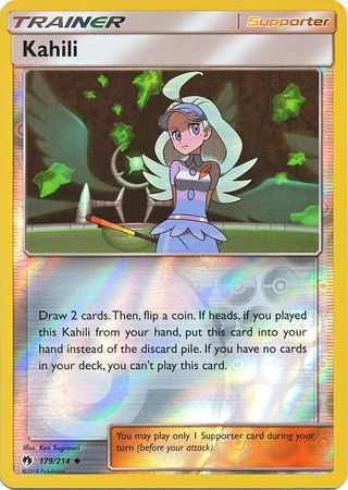 Kahili 179/214 - Reverse Holo-Kantocards