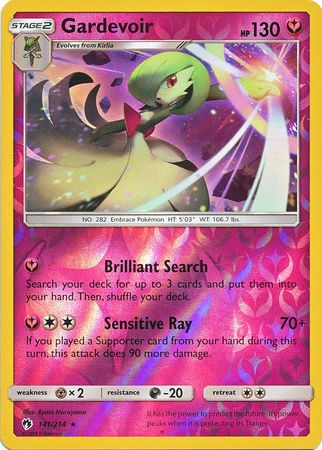 Gardevoir 141/214 - Reverse Holo-Kantocards