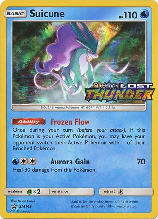 Suicune SM149-Kantocards