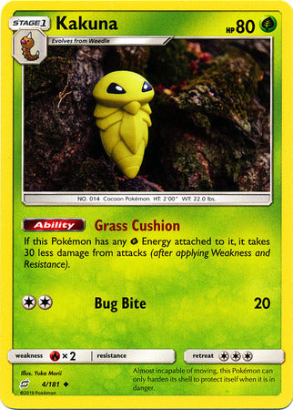 Kakuna 4/181-Kantocards