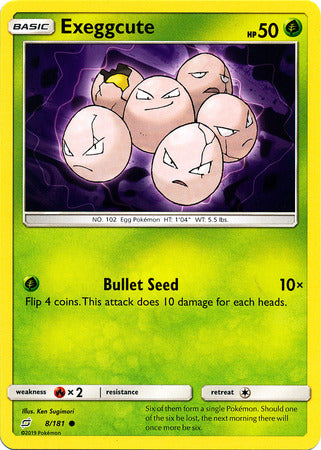 Exeggcute 8/181-Kantocards