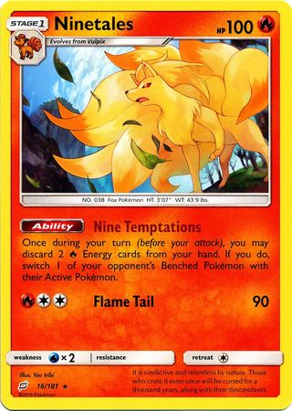 Ninetales 16/181-Kantocards
