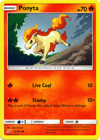 Ponyta 17/181-Kantocards