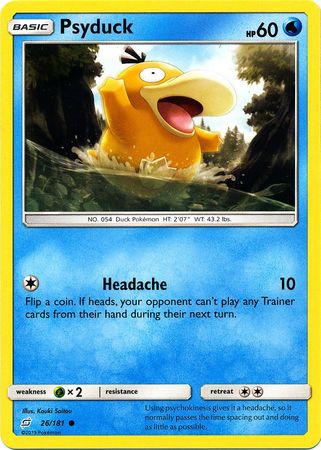 Psyduck 26/181-Kantocards