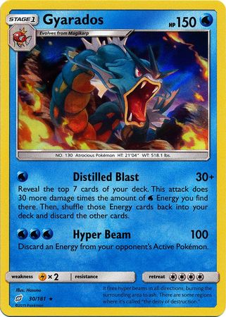 Gyarados 30/181-Kantocards