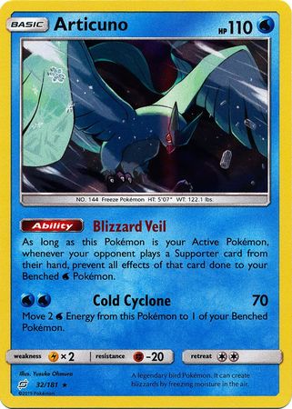 Articuno 32/181-Kantocards
