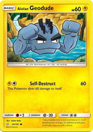 Alolan Geodude 34/181-Kantocards