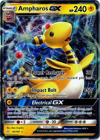 Ampharos GX 43/181-Kantocards