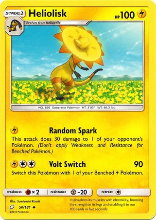 Heliolisk 50/181-Kantocards