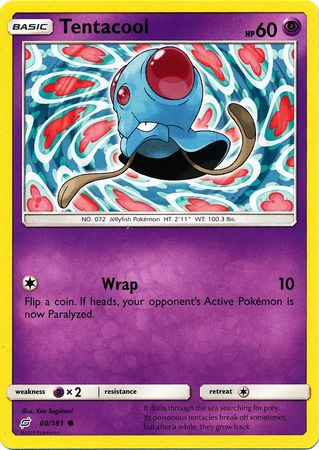 Tentacool 60/181-Kantocards