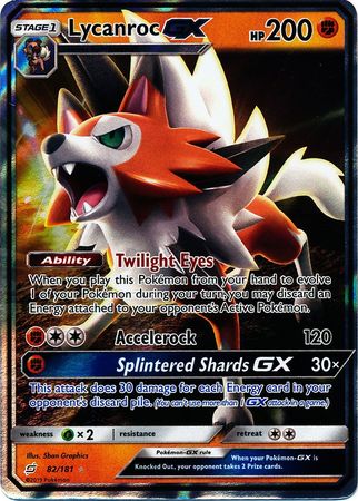 Lycanroc GX 82/181-Kantocards