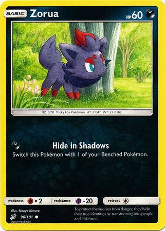 Zorua 90/181-Kantocards