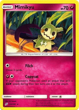 Mimikyu 112/181-Kantocards