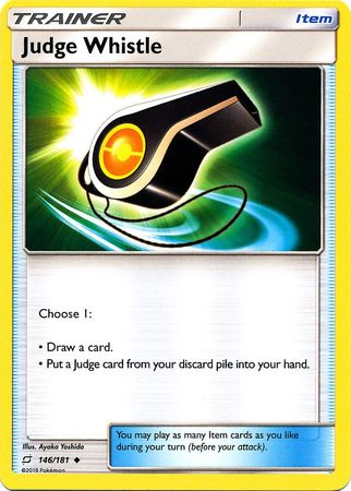 Judge Whistle 146/181-Kantocards