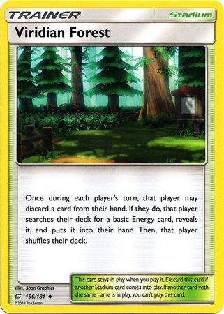 Viridian Forest 156/181-Kantocards