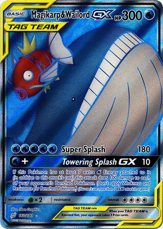 Magikarp & WailordTag Team GX 160/181-Kantocards
