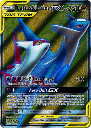 Latias & LatiosTag Team GX 169/181-Kantocards