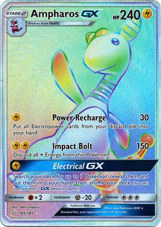 Ampharos GX 185/181-Kantocards