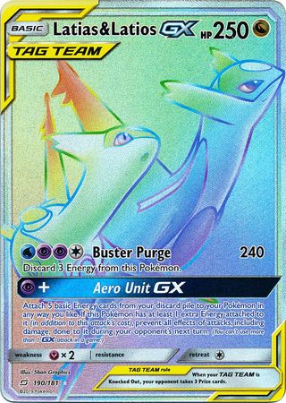Latias & LatiosTag Team GX 190/181-Kantocards
