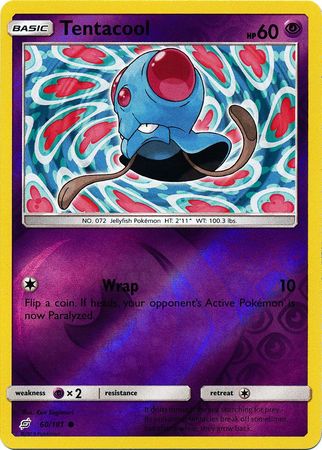 Tentacool 60/181 - Reverse Holo-Kantocards